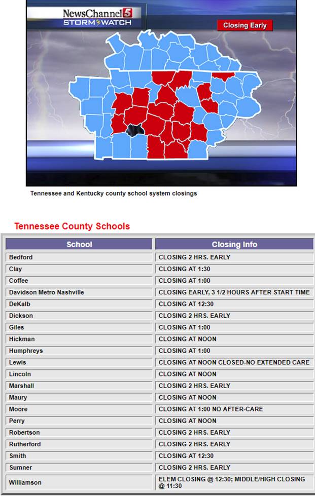 Severe Weather Update – Meteorologist Mark