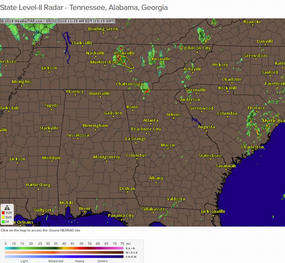 severe storms threaten the plateau at this hour – Meteorologist Mark