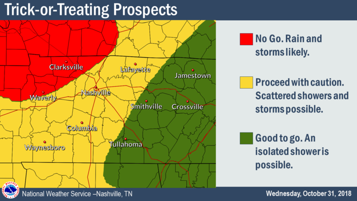 A not-so-scary Halloween forecast – Meteorologist Mark