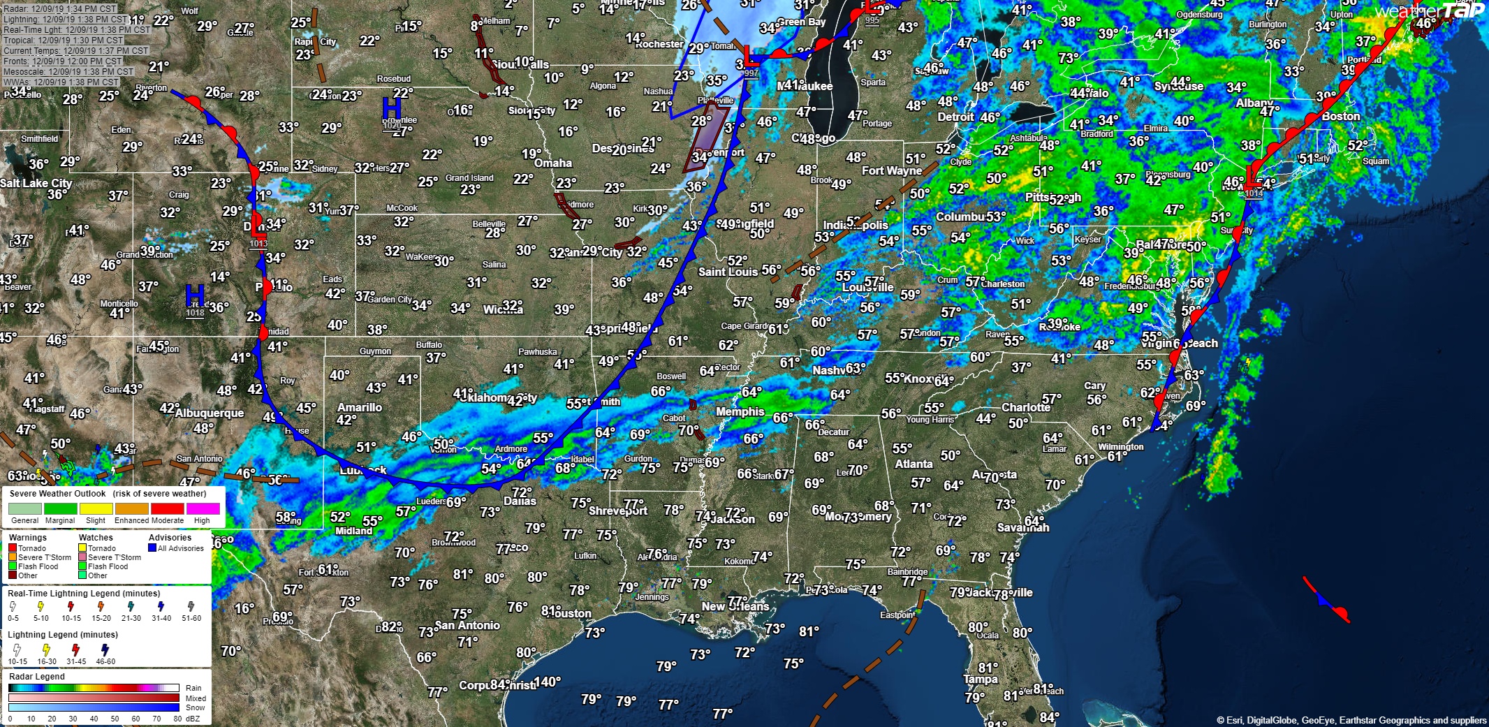 Afternoon Weather Update (1:40) – Meteorologist Mark
