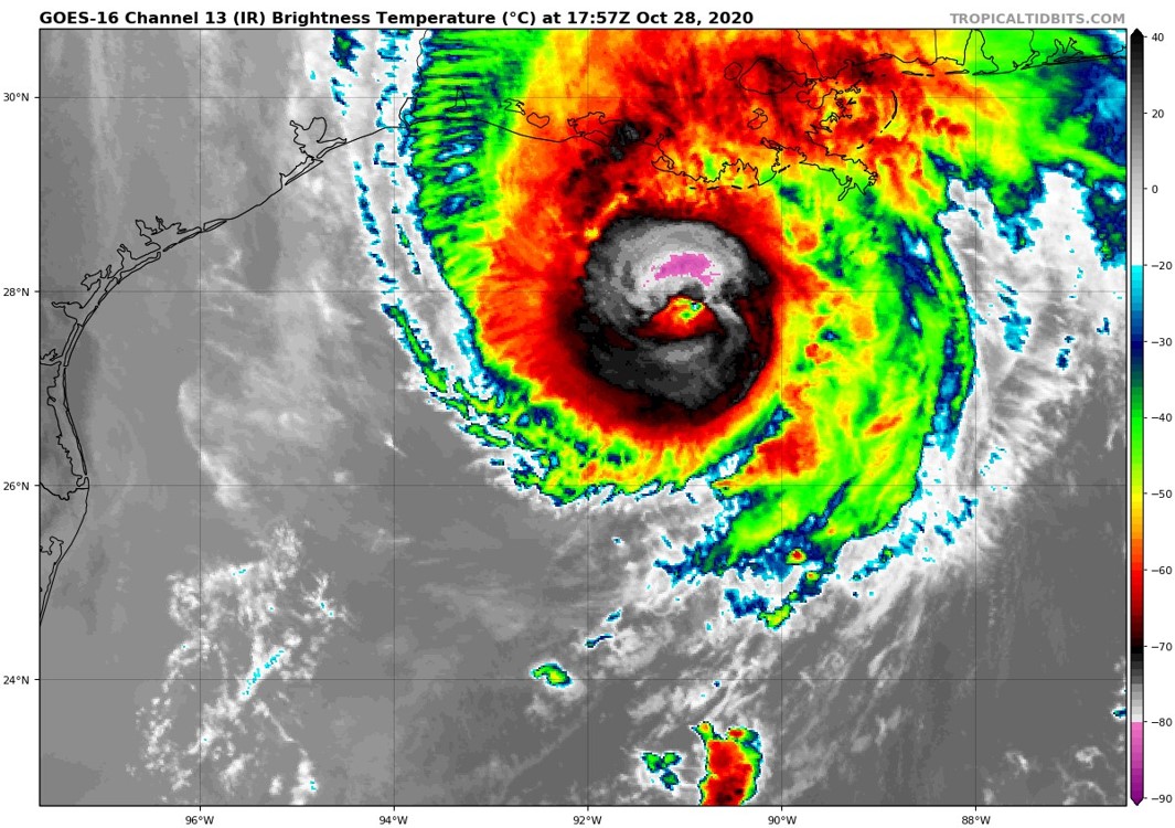 Hurricane Zeta strengthens into a cat 2 hurricane – Meteorologist Mark