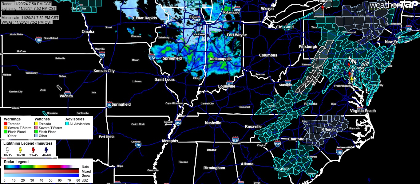 Season’s First Snow Flakes Coming Thursday – Meteorologist Mark